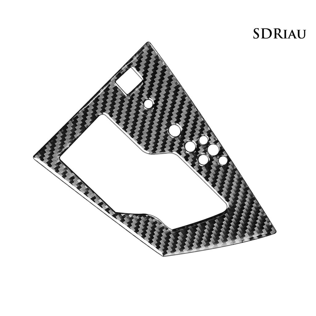 Miếng Dán Bảng Điều Khiển Cần Số Bằng Sợi Carbon Chống Bụi Cho Toyota Corolla 2014-2018