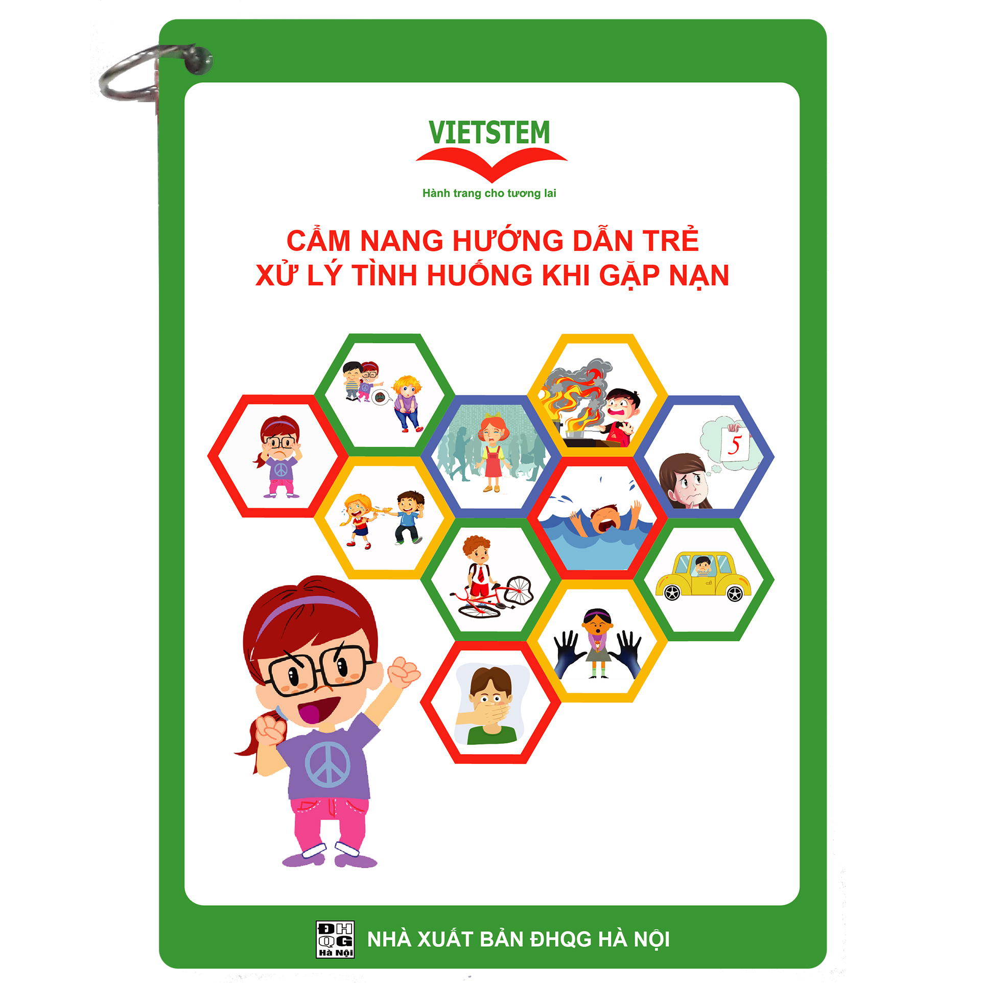 Bộ flashcards Cẩm nang hướng dẫn trẻ xử lý tình huống khi gặp nạn