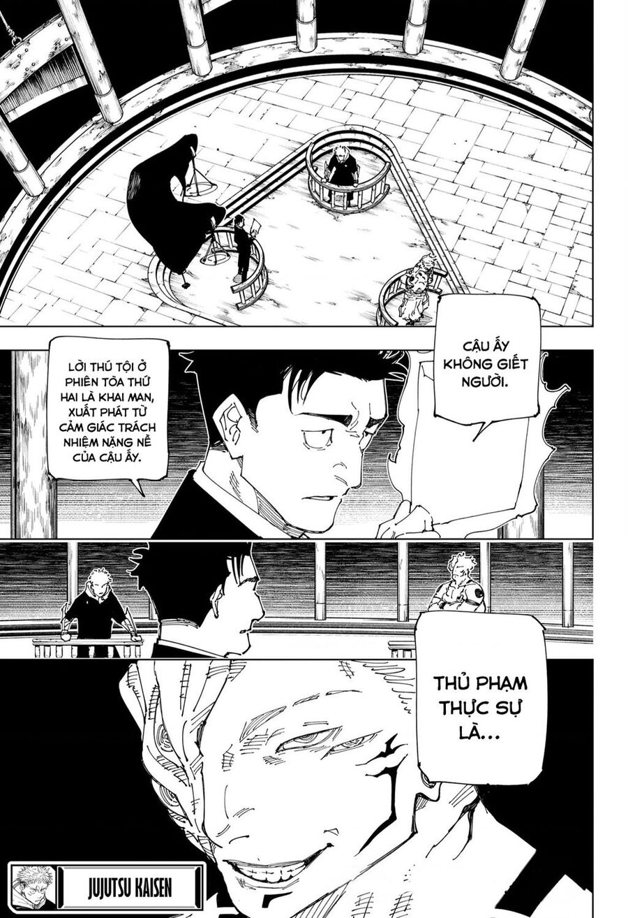jujutsu kaisen - chú thuật hồi chiến chapter 244 21