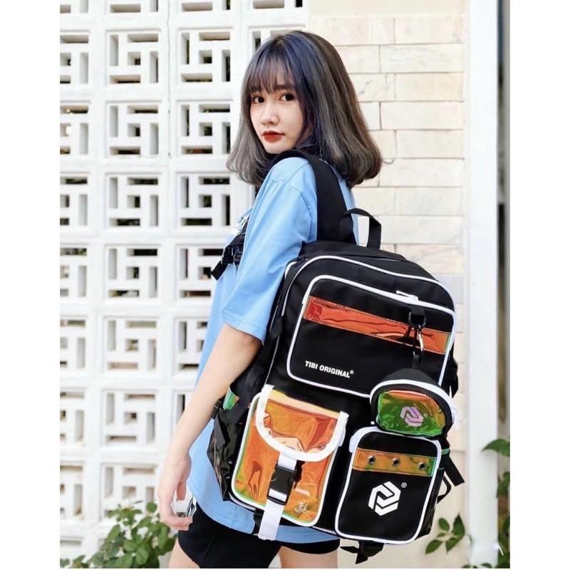 Balo ulzzang Thời Trang Unisex -  Cặp Nam Nữ Đi Học Đi Chơi - Kèm Deal Sốc