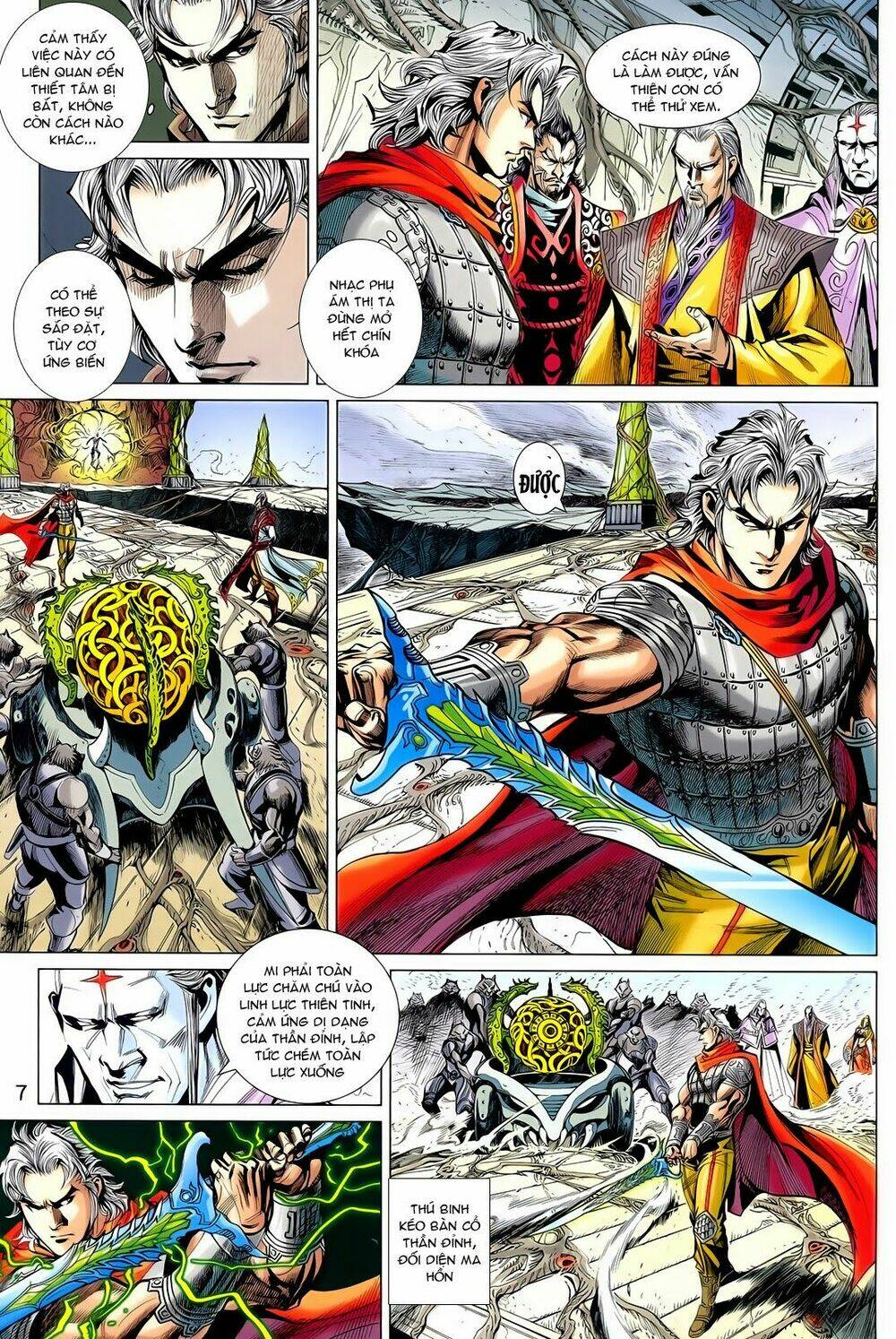 thần binh vấn thiên chapter 11 7