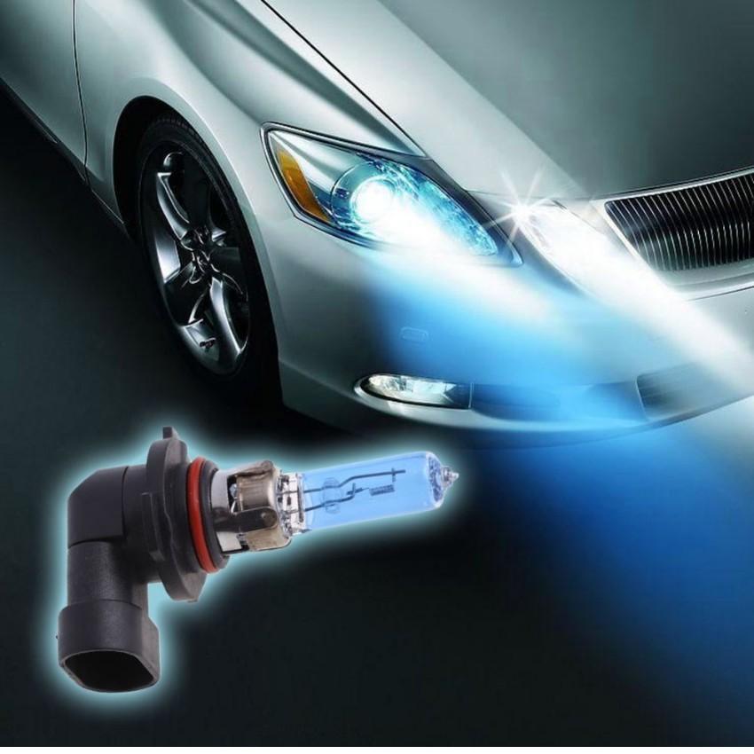 Bóng đèn pha oto H11 12V 55W-Hàng nhập khẩu TI 611 tặng móc khóa da thật cao cấp M 550