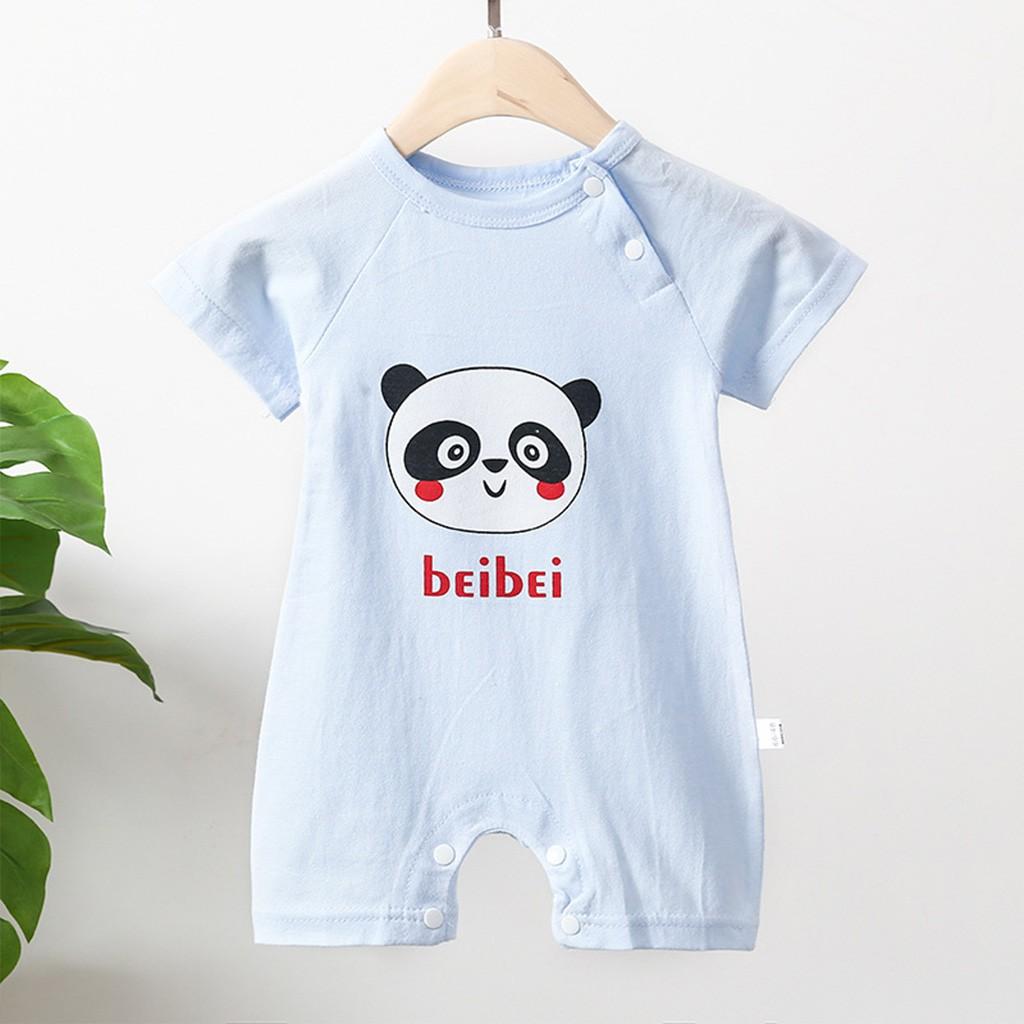 Bodysuit cho bé bộ body đùi cho bé trai gái sơ sinh cộc tay quần áo sơ sinh họa tiết đáng yêu Hàng QC Đẹp 3-12kg - BDC15