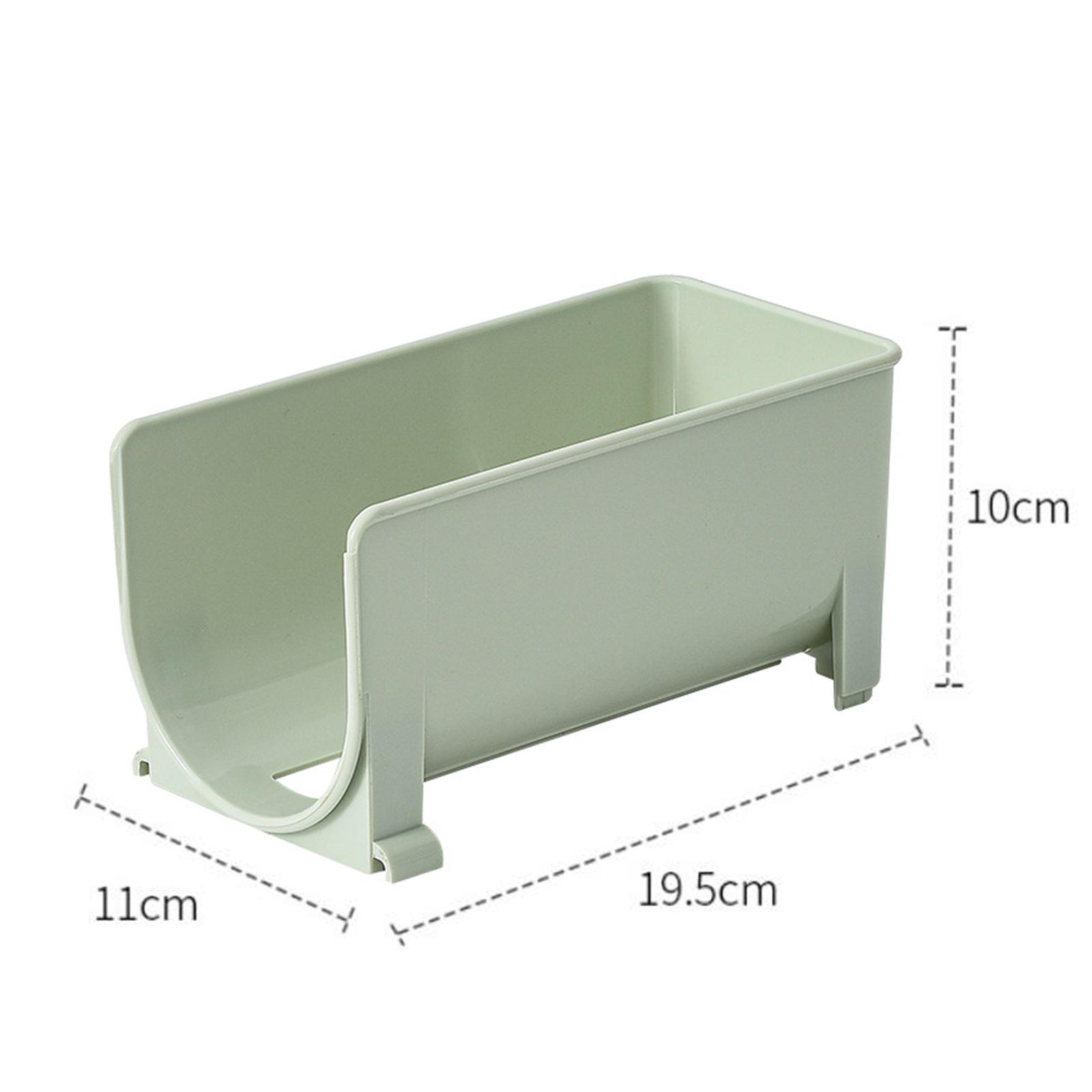 2x Stackable Wine Rack Display for Refrigerator Counter Top Blue Green