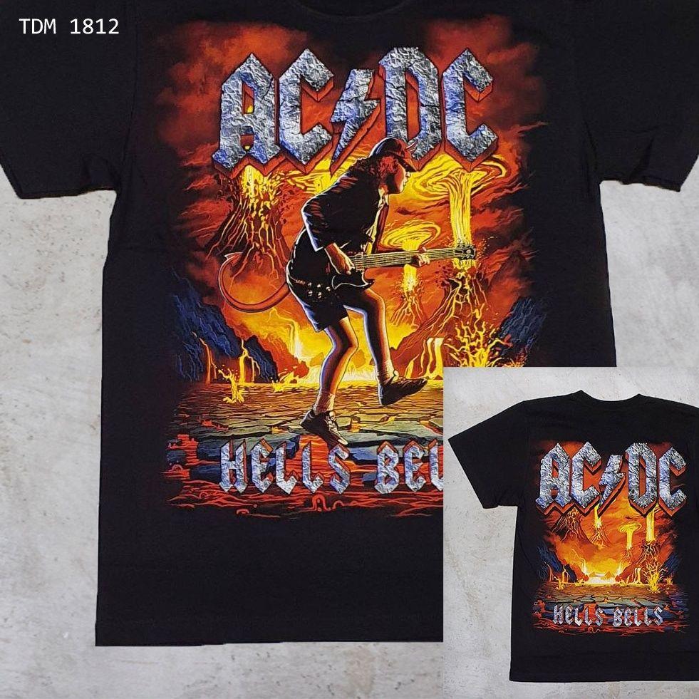 Áo Rock band tee: áo phông 100% cottong - hàng Thái Lan - ACDC TDM 1812