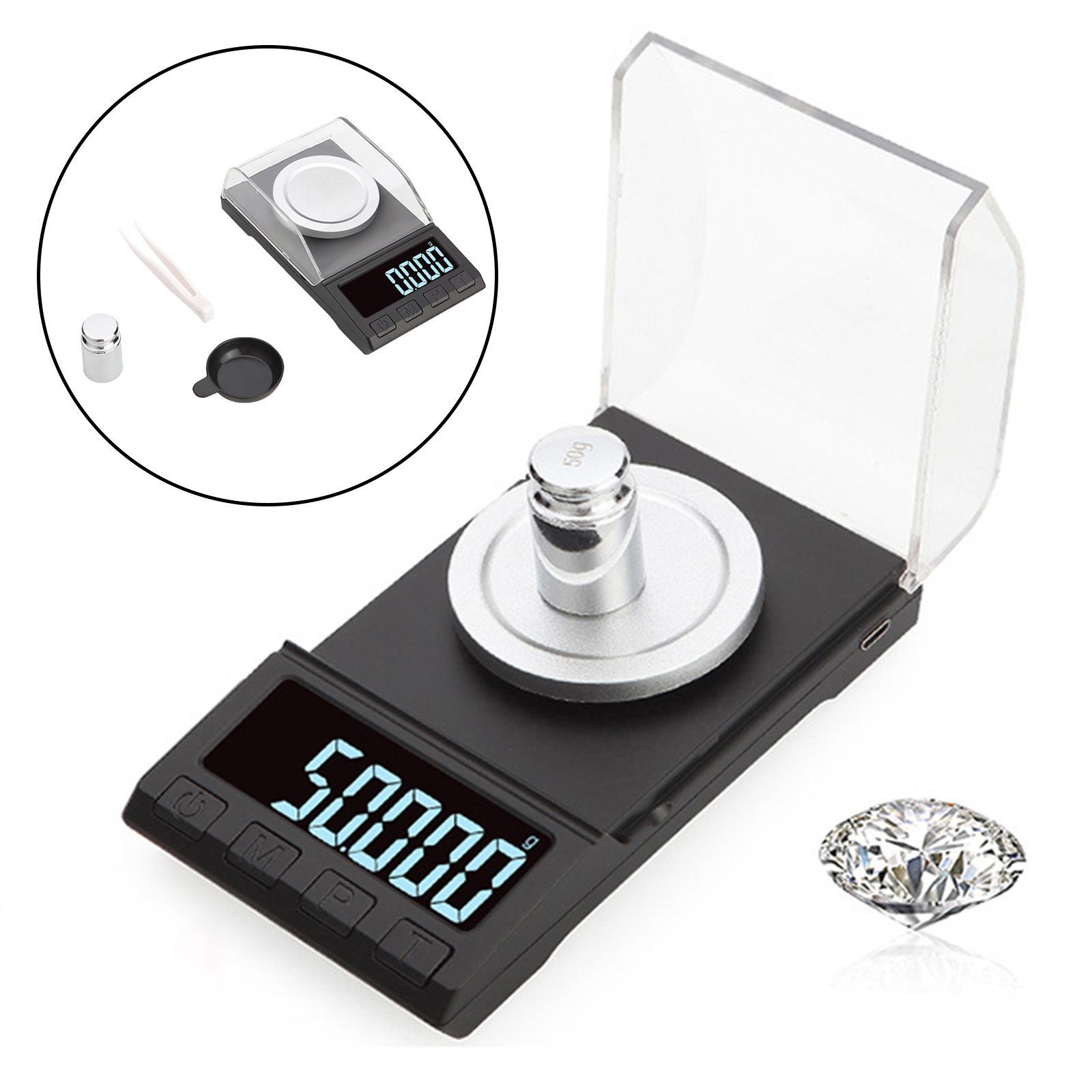 Electronic Jewelry Gem Scale  Balance LCD Digital High Precision