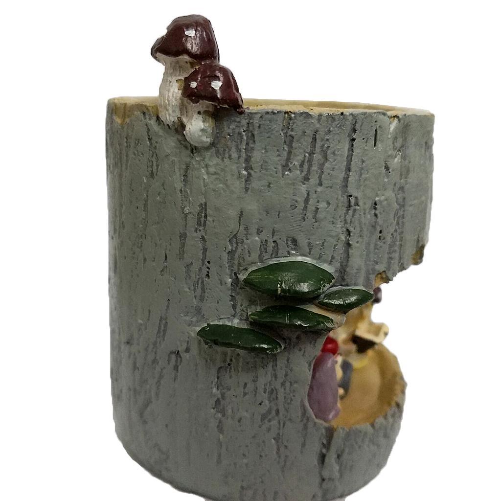 2Pc Hedgehog Flower Sedum Succulent Pot Planter Bonsai Trough Box Plant Beds