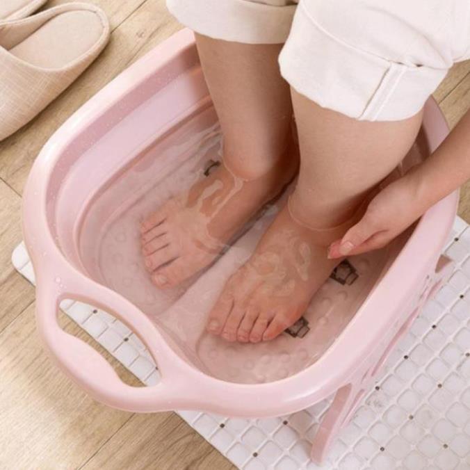 Chậu Ngâm Chân Massage Gấp Gọn