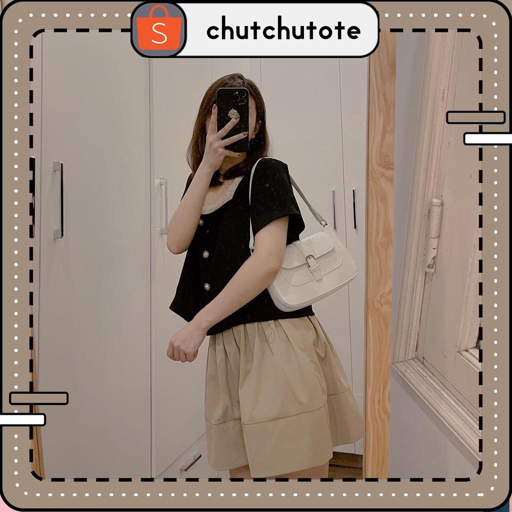 T197/Túi đeo kẹp nách da PU phong cách mới