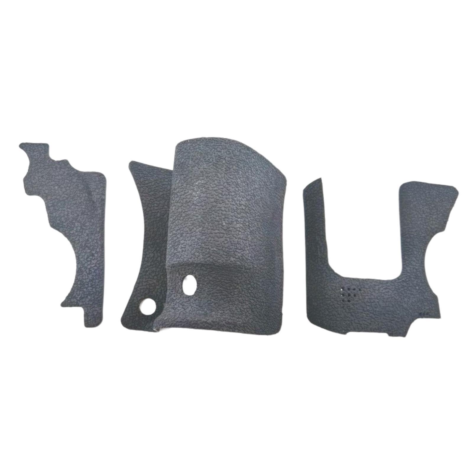 3Pcs Camera Grip Rubber Cover , Grip Rubber Repair Cover for EOS 6D ,Premium, Easy to Install ,Professional