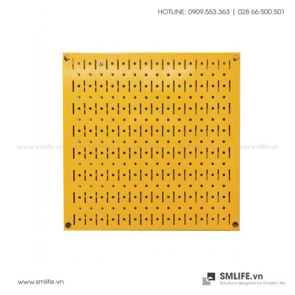 Bảng treo dụng cụ Pegboard vuông 40×40 – Vàng