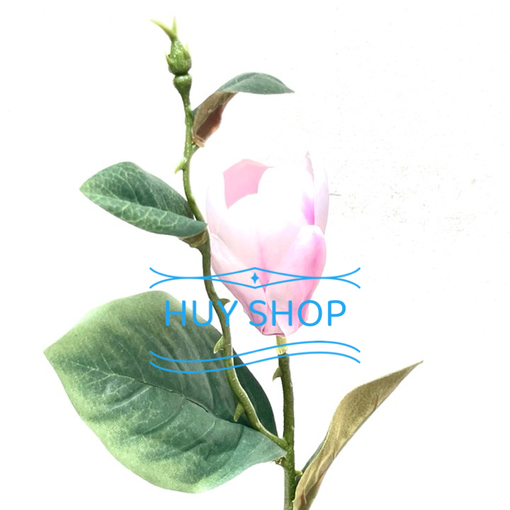 Hoa giả trang trí - Bó hoa Ngọc Lan 7 bông vải cao cấp