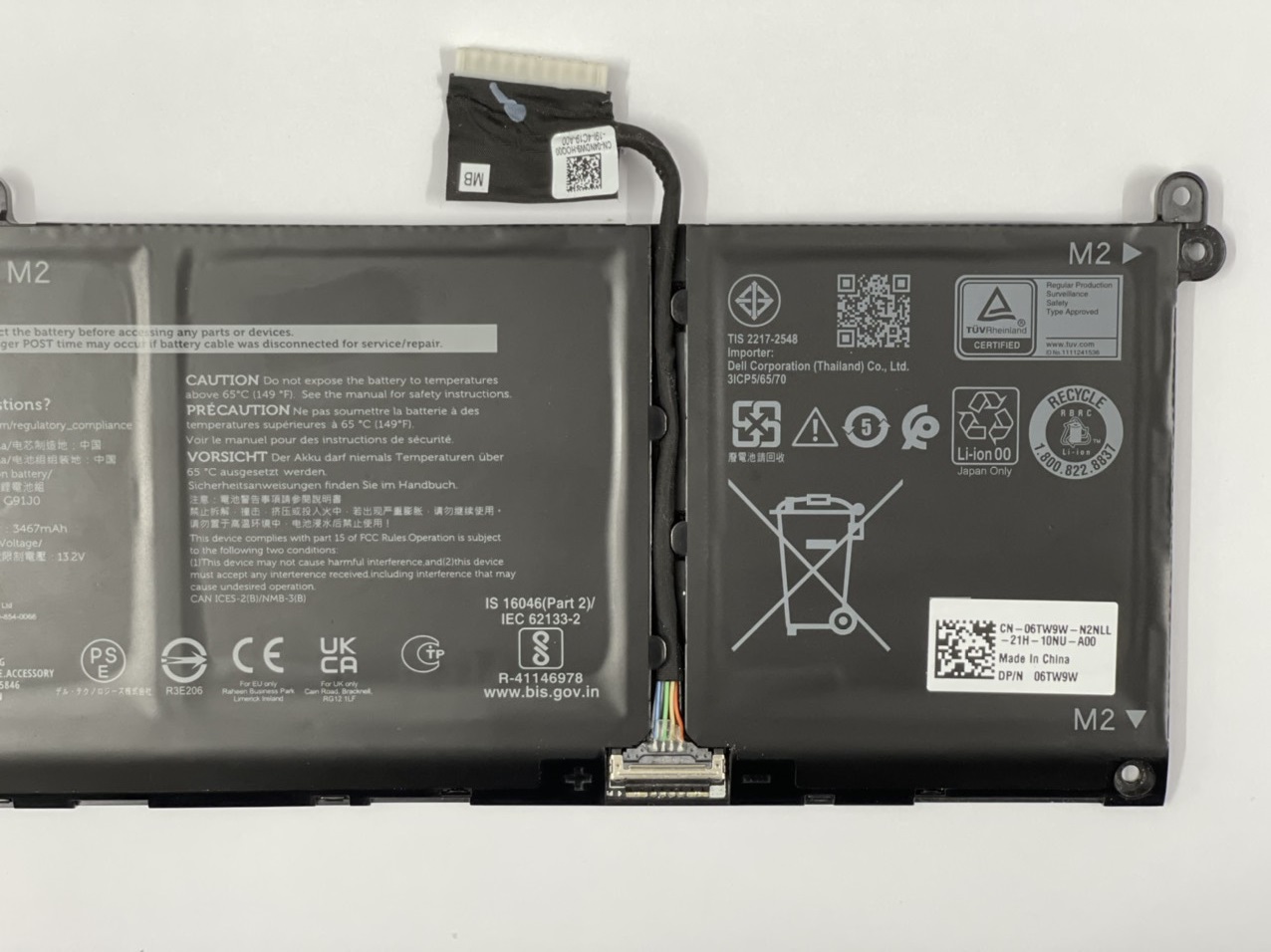 Pin dành cho Laptop Dell Inspiron 15 3000 3511 N3511 - G91J0 hàng nhập khẩu