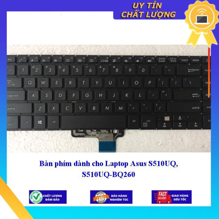 Bàn phím dùng cho Laptop Asus S510UQ, S510UQ-BQ260 - Hàng Nhập Khẩu New Seal