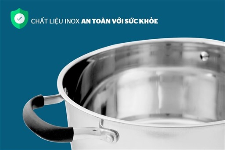 Bộ 3 Nồi Inox 5 Đáy Vung Kính Bếp Từ Sunhouse SH891