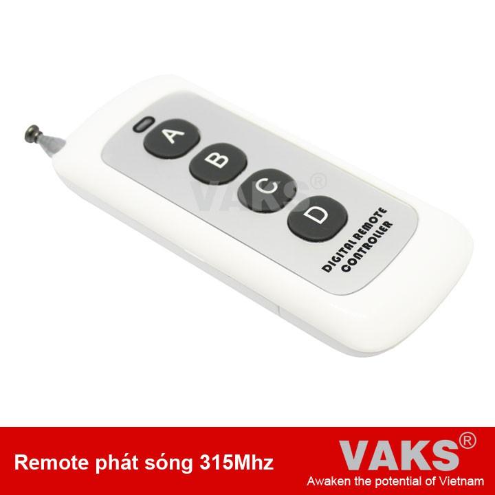 01 cái Remote điều khiển từ xa phát sóng xuyên tường 315Mhz RM03 - loại 4 nút ABCD