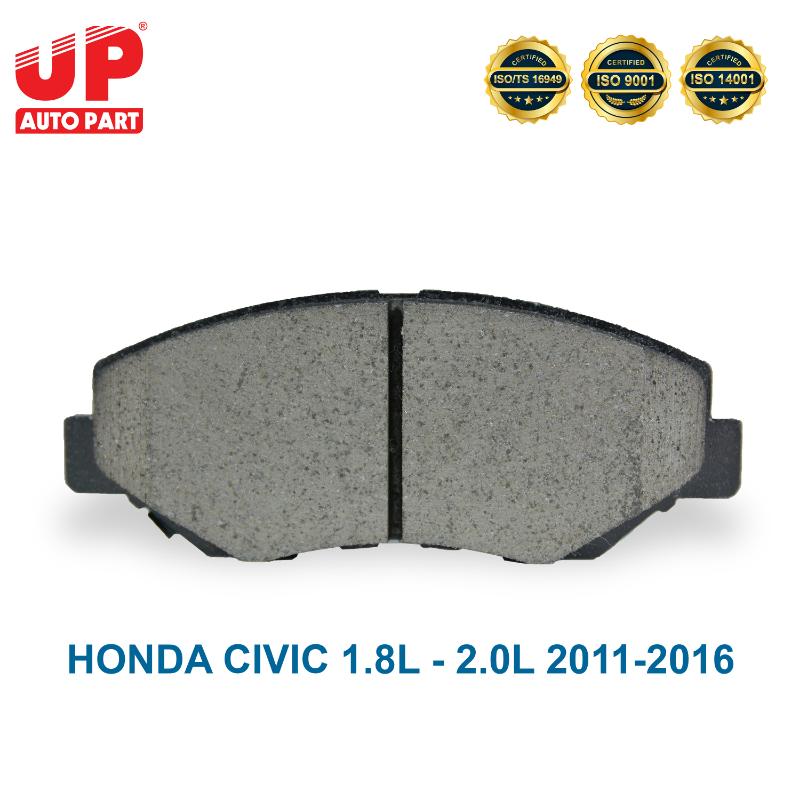 Má phanh bố thắng đĩa trước HONDA CIVIC 1.8L - 2.0L 2011-2016