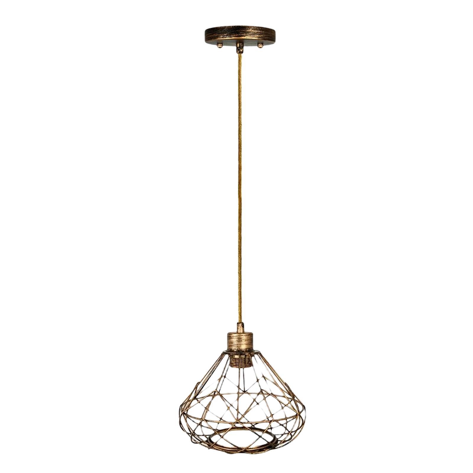 Rustic Lantern Chandelier Hanging Light Fixture for Farmhouse Party Bedroom 1m