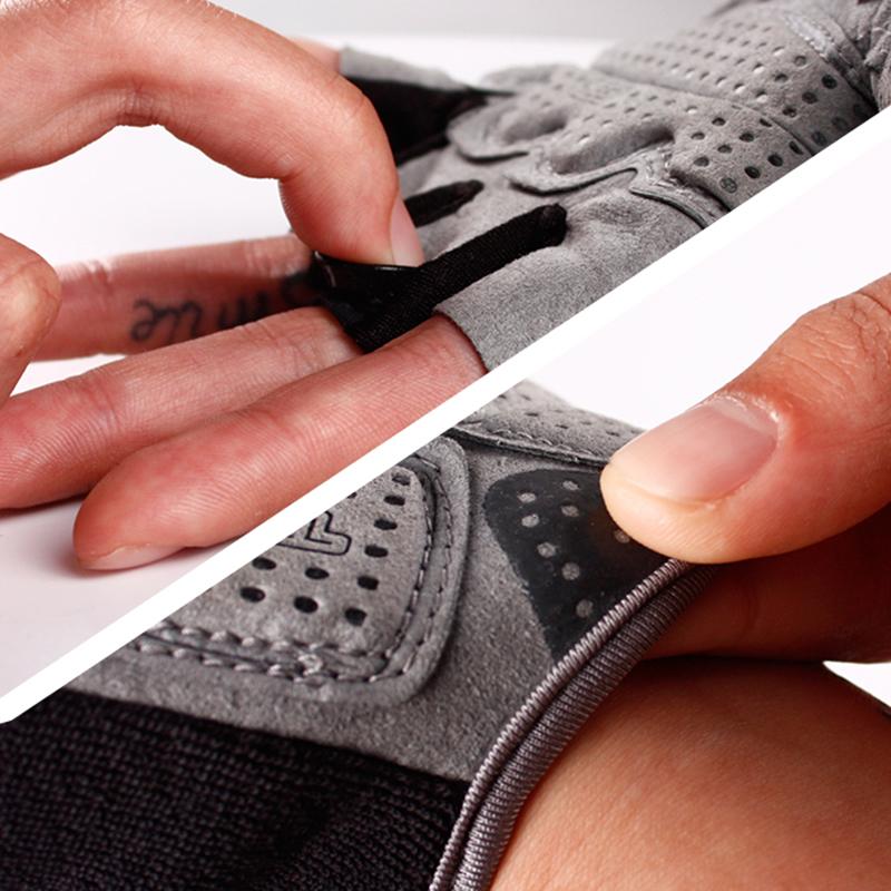 Xe Đạp Găng Tay Xe Đạp Mtb Đi Xe Đạp Găng Tay Bicicleta Ngắn Guantes Ciclismo Lycra Spandex Nửa Thể Thao Nylon Cotton Linen Đi Nam