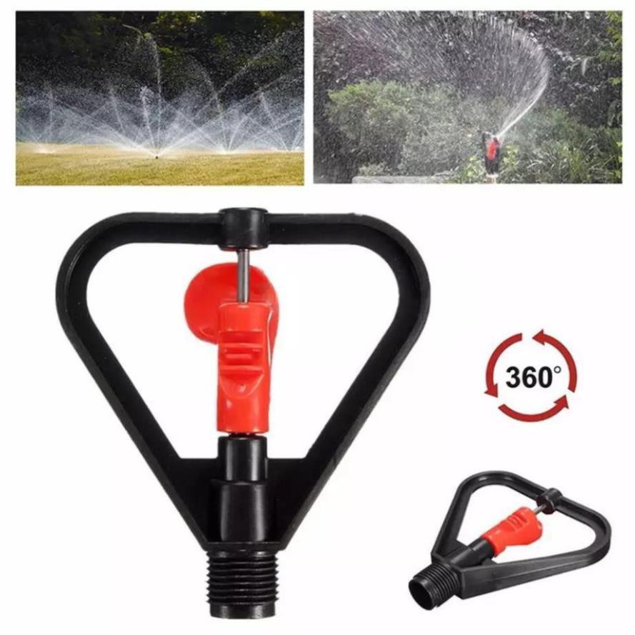 10 Vòi Tưới Cây Phun Mưa Tưới Sân Vườn bán kính 5-8m