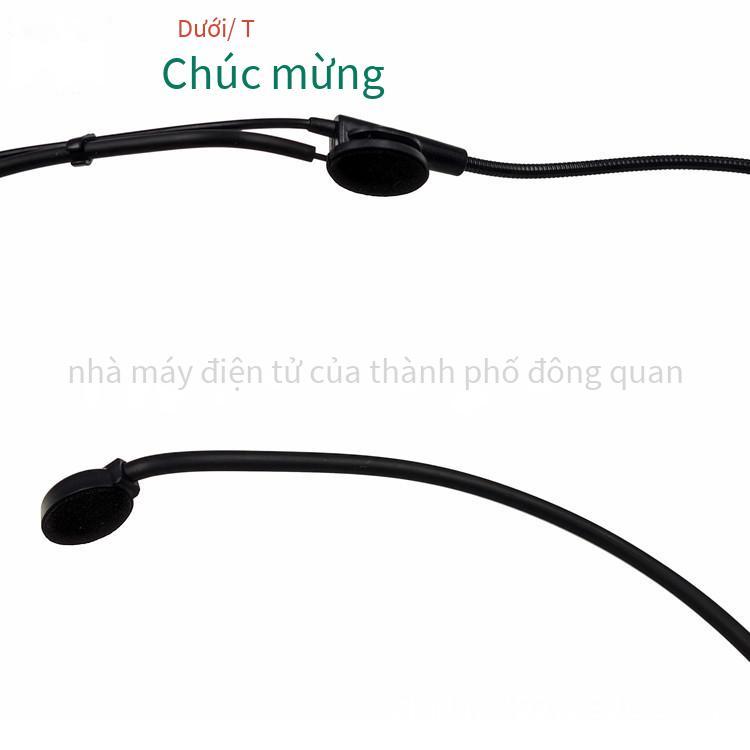 Micrô gắn trên đầu USB thuận lợi nhất cho máy tính lớp liên lạc nội bộ trực tuyến USB cắm micrô gắn trên đầu bằng giọng nói trò chơi