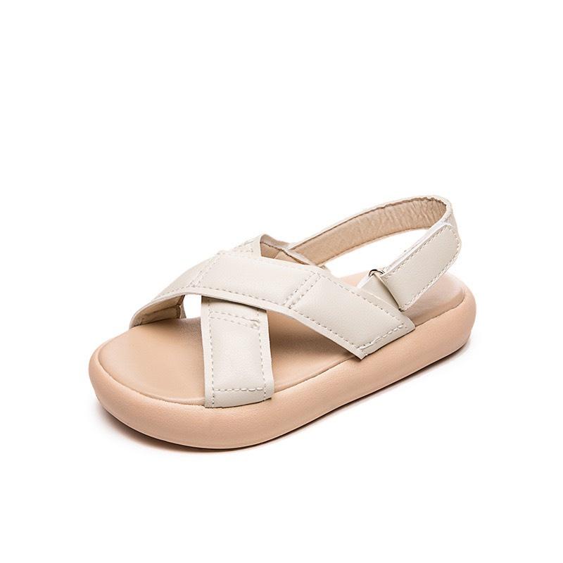 Giày sandal quai chéo đế bánh mì thời trang cho bé G837