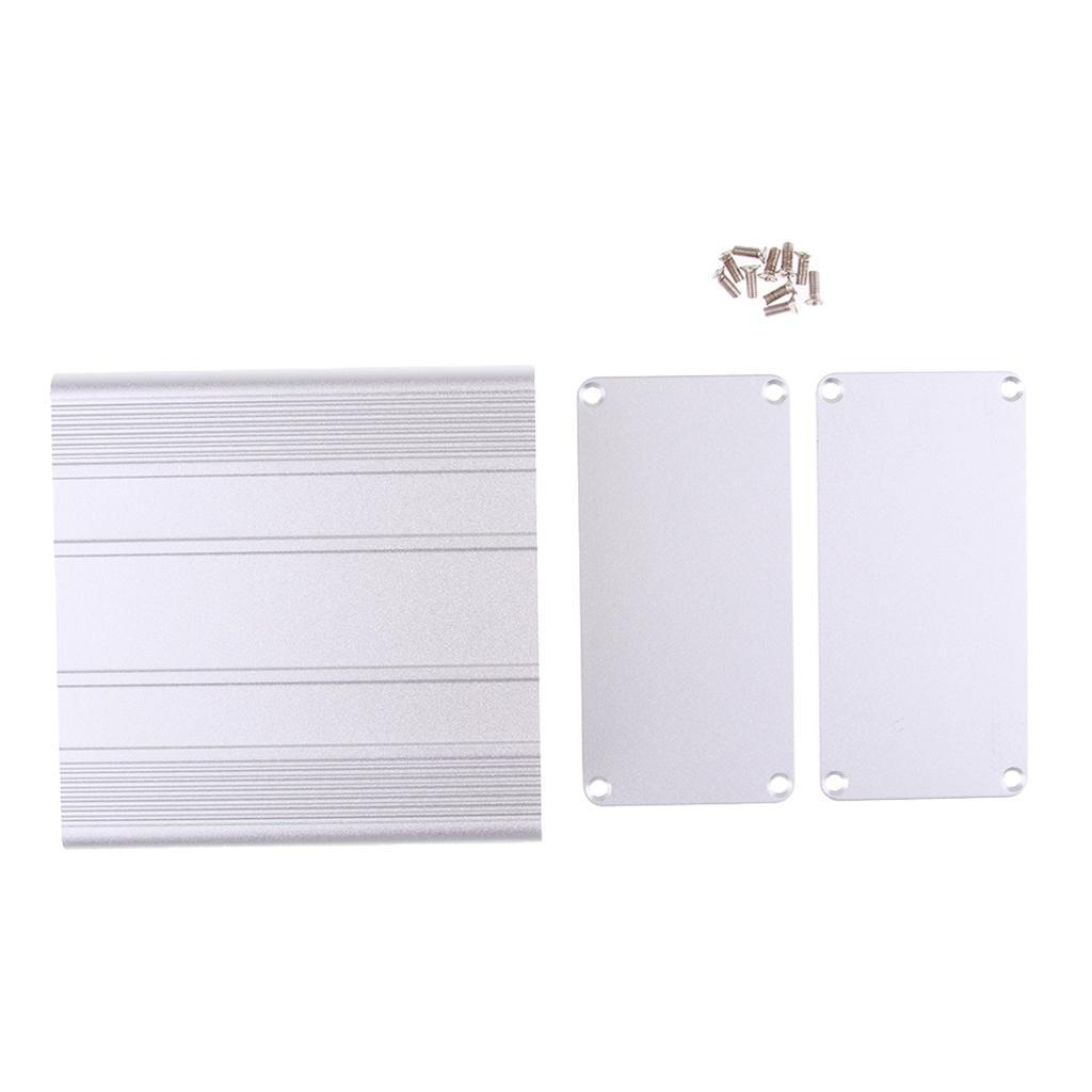 100x100x50mm Aluminum Instrument Box PCB Enclosure DIY Electronic Case