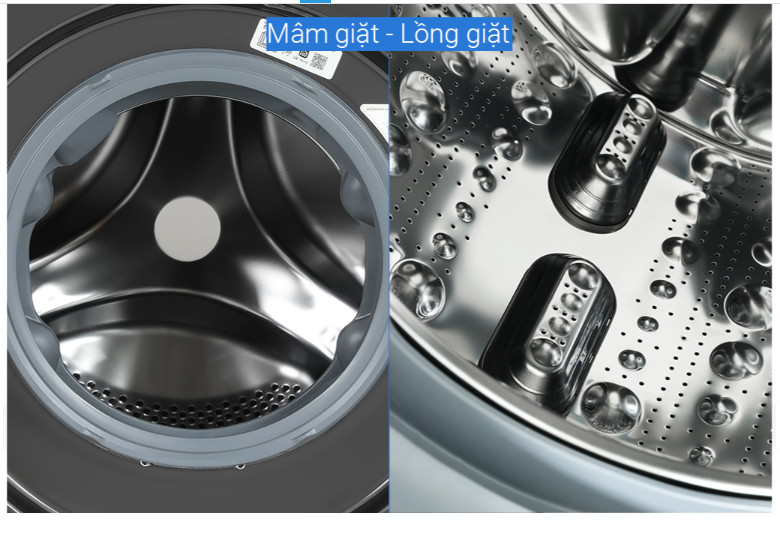 Máy giặt LG AI DD Inverter 12 kg FV1412S3B - Hàng chính hãng - Chỉ giao Hà Nội
