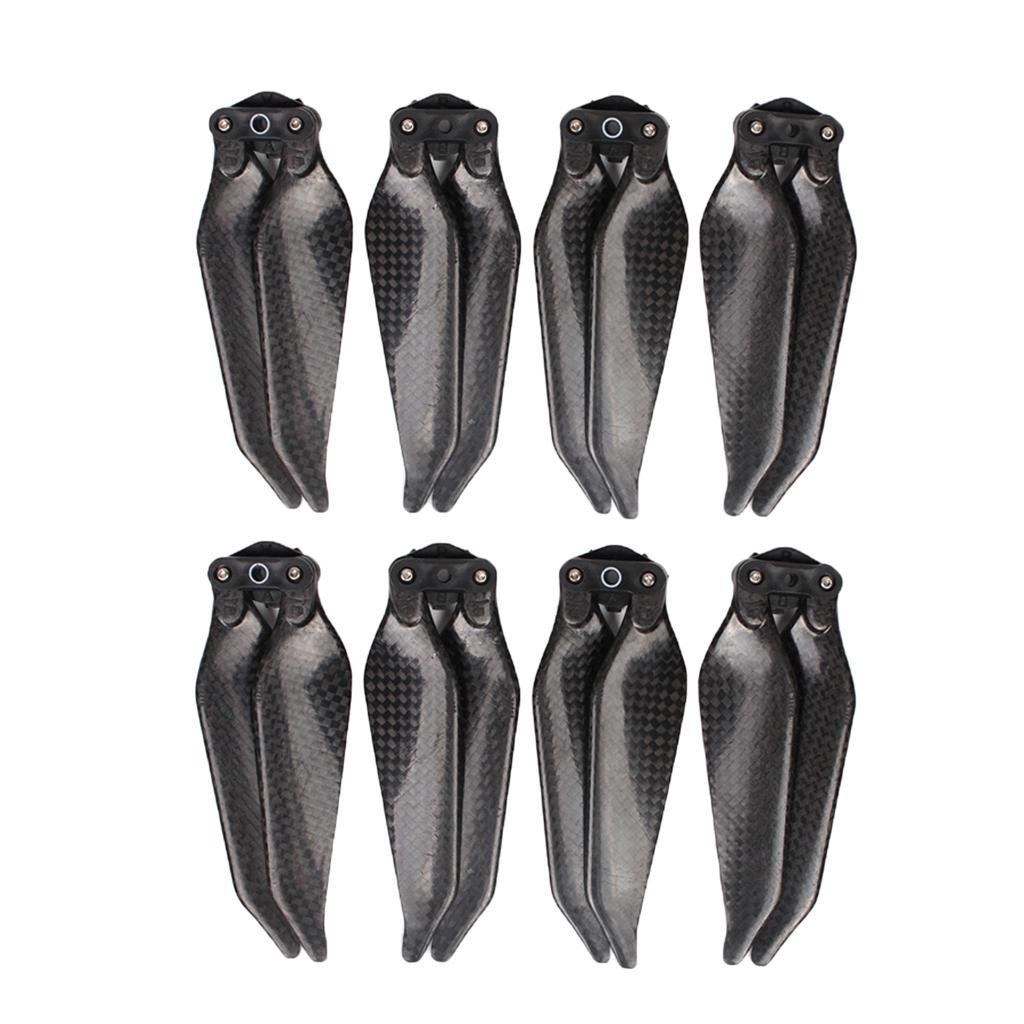 8 Packs Quick Release Carbon Fiber Propeller for Pro /
