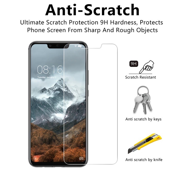 Tấm dán kính cường lực độ cứng 9H dành cho Huawei Mate 20 Pro - KLC01