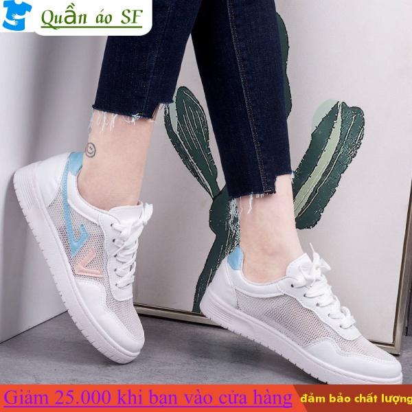 White Shoes Women's Shoes New All-Matching Hollow Breathable Mesh Canvas Sports Board Shoes Mesh Surface Shoes Thin oAPo