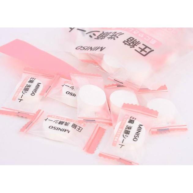 KHĂN MẶT GIẤY NÉN MINISO