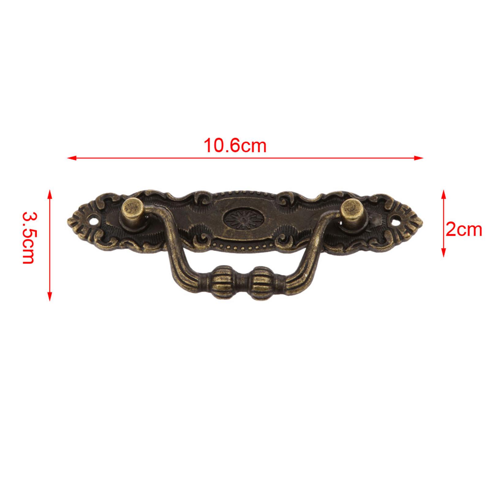 Retro Furniture Pull Handles for Drawer Door Cabinet Jewelry Box