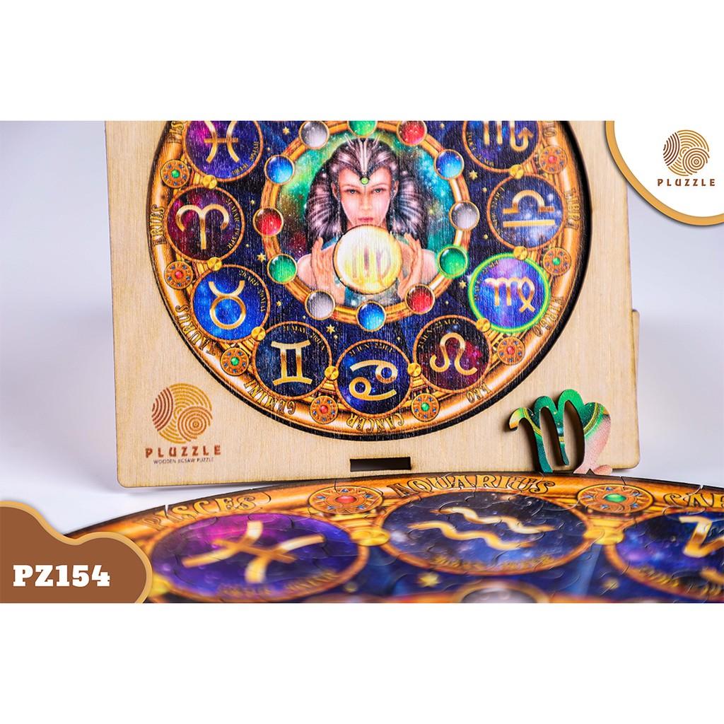 PLUZZLE Bộ xếp hình gỗ thông minh puzzle đồ chơi ghép hình 12 Cung Hoàng Đạo - Cung Xử Nữ – PZ154