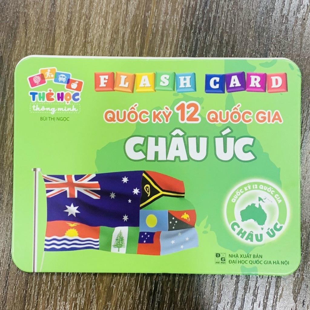 Flashcard Giới Thiệu Cờ Các Nước Trên Thế Giới, 175 Quốc Gia, Thủ Đô - Flashcard Tiếng Anh, Tiếng Việt Cho Bé