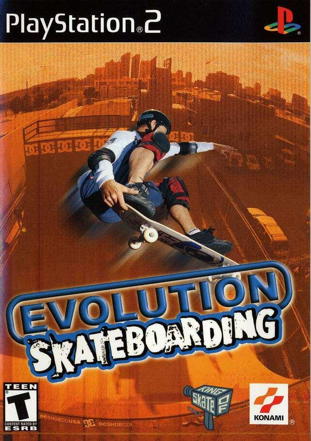 Game PS2 evolution skateboarding