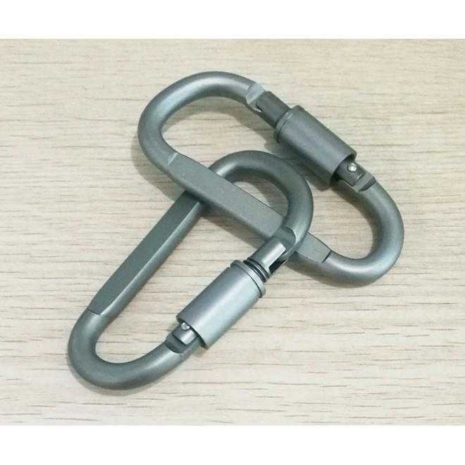 Khoá Carabiner chữ D dùng Leo Núi An Toàn, Chắc Chắn