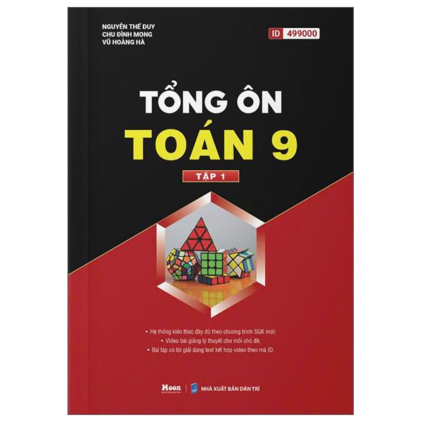 Sách - Tổng Ôn Toán 9 - Tập 1 (Tái Bản 2025)