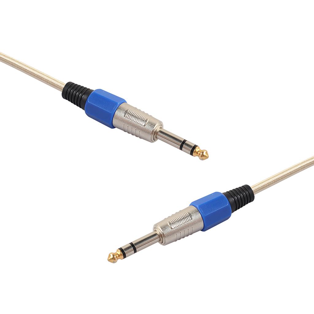Auxiliary Audio Cable Audio Cable Aux Car Auxiliary Audio Cable 6.35mm Male-to-male Stereo Audio Cable