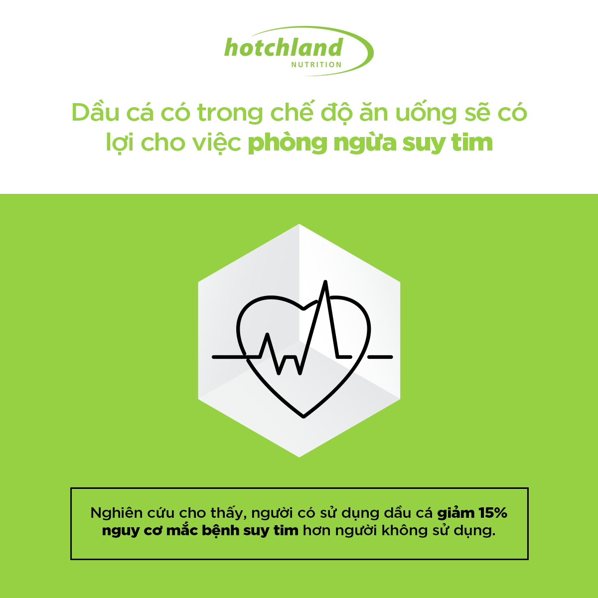 Viên uống dầu cá Omega 3 - Hỗ trợ bổ não, cải thiện thị lực, giảm Cholesterol, Hotchland MegaCardio-Hàng chính hãng [Hộp 100 Viên]-HL4578