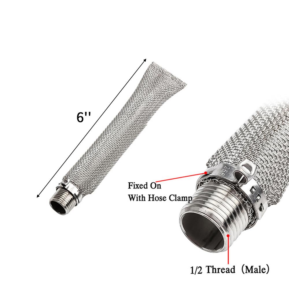 Dụng cụ nấu bia tại nhà, Bộ lọc lưới thép không gỉ cho Ấm đun nước ,