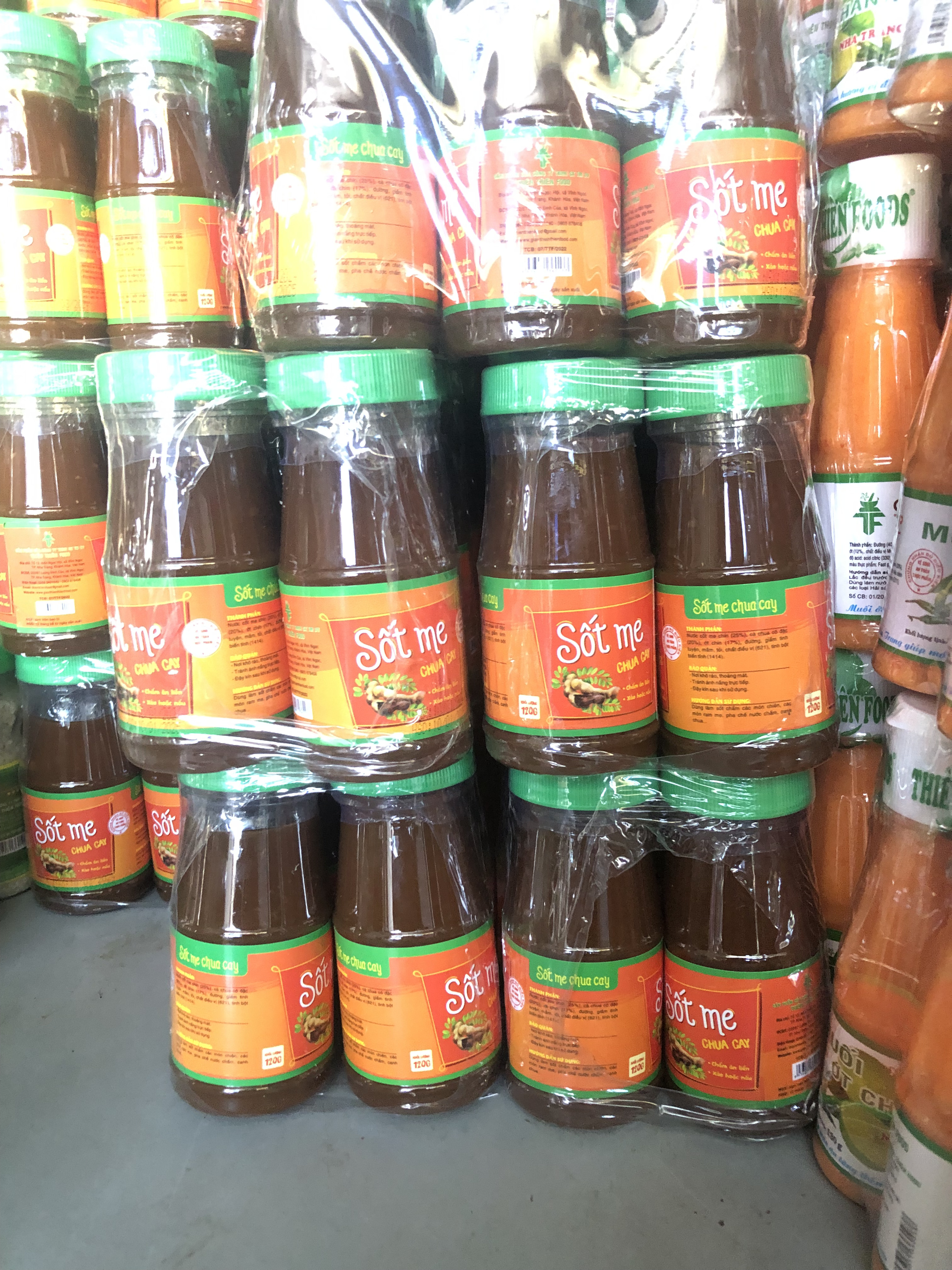 Sốt Me Chua Cay 120gr Thiên Thiên Food - Dùng chế Biến Các Món Ram me, Món lẩu chua cay