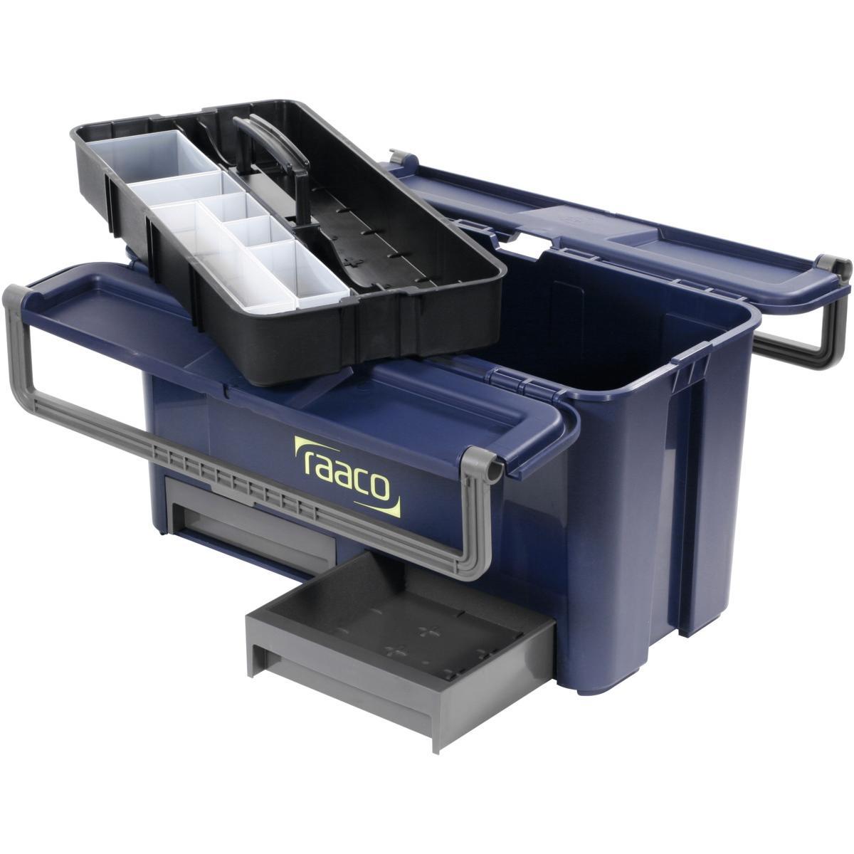 Hộp Đựng Dụng Cụ Raaco Compact 693310 15 L - Hàng Chính Hãng 100% từ Đức