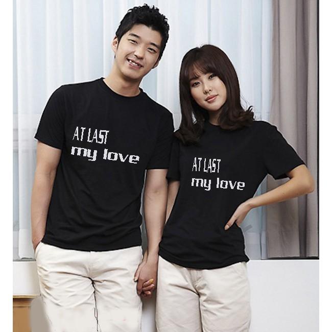 Áo Đôi Nam Nữ Unisex Tình Yêu Cuối Của Tôi