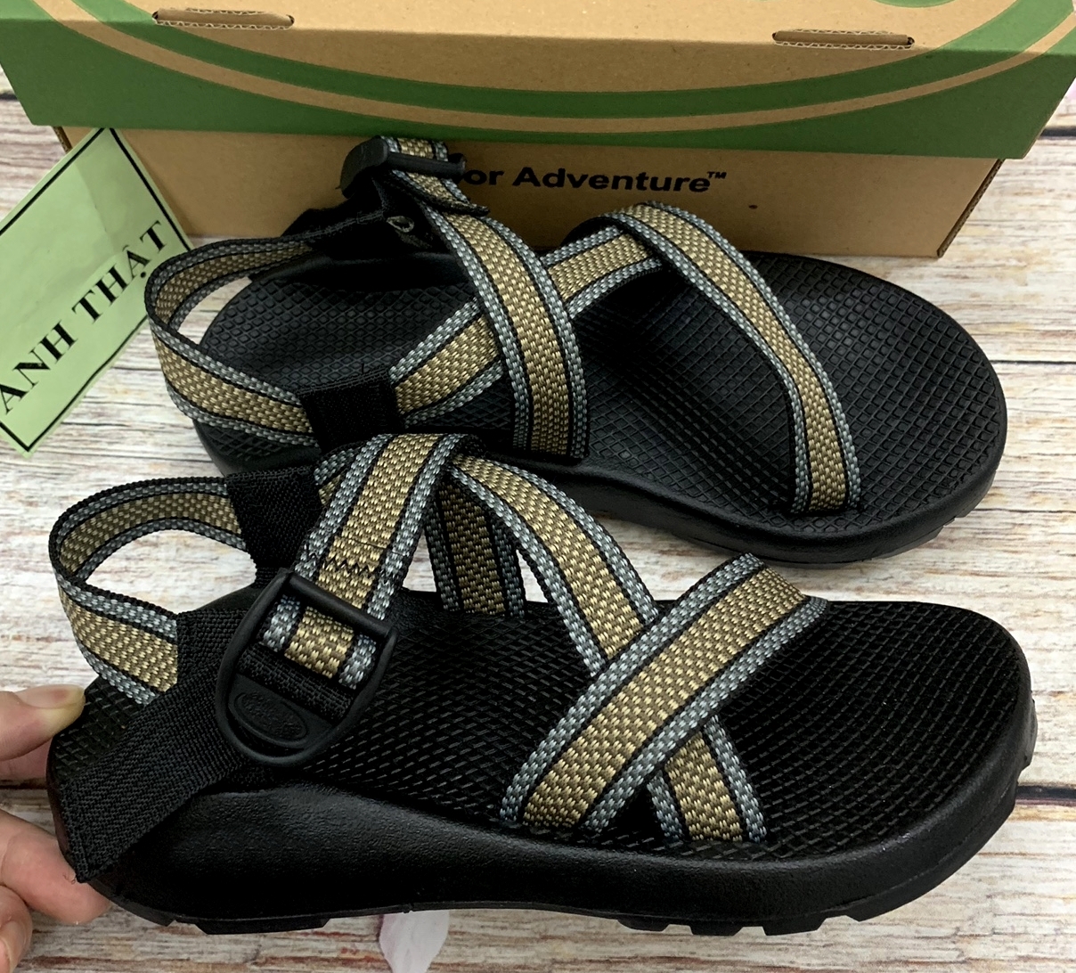 Giày Sandals Nam Quai Dù Kiểu Dáng Hàn Quốc Mã D138