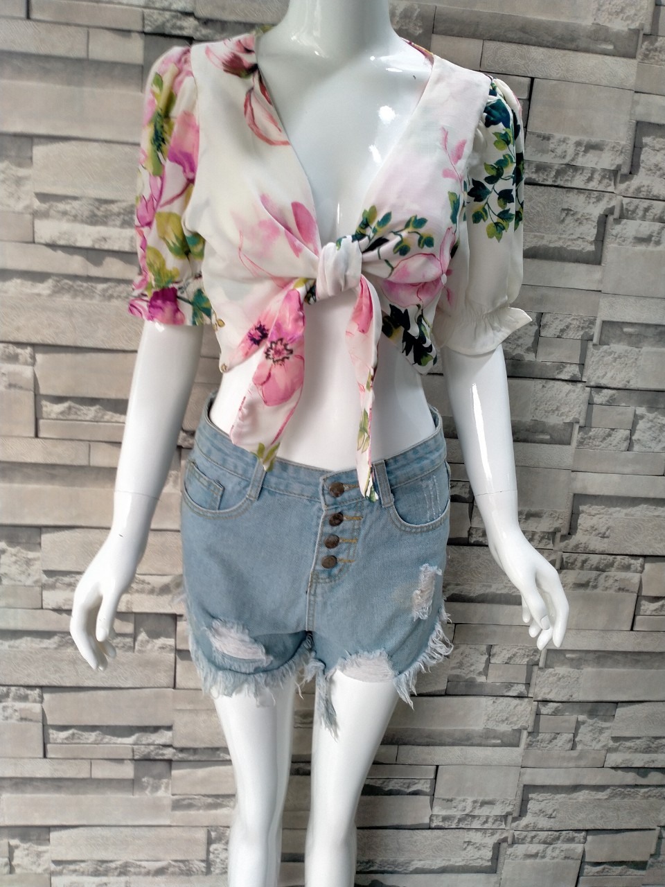 Áo croptop đi biển, resort, du lịch