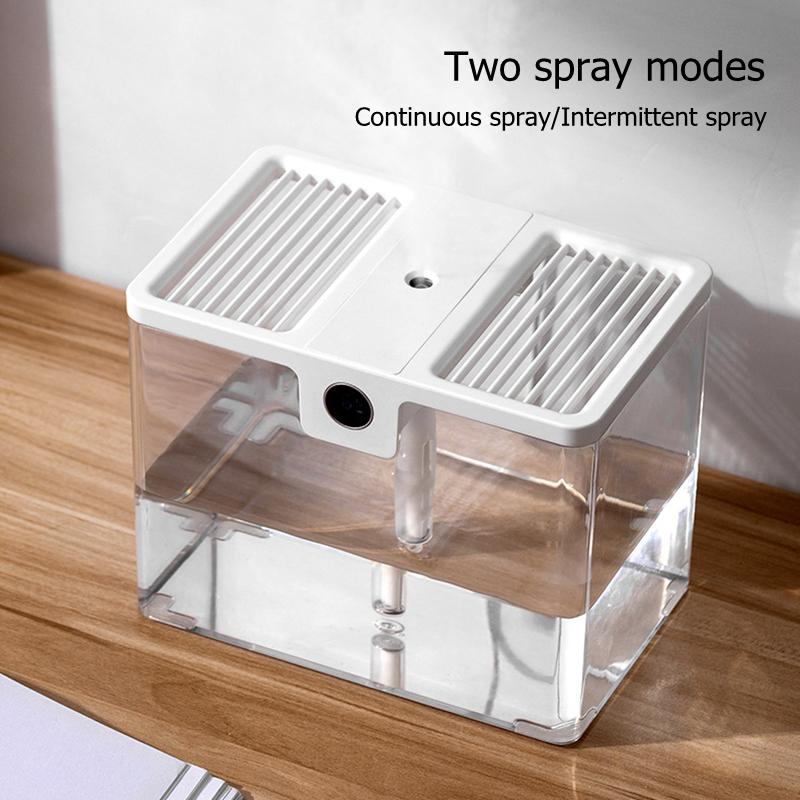 1500ML USB Siêu Âm Thanh Máy Tạo Độ Ẩm Không Khí Mát Văn Phòng Nhà Làm Thơm Phun Sương Tạo Phun Sương Tạo Ẩm Hình Ếch Con Điện Khuếch Tán Hương Thơm