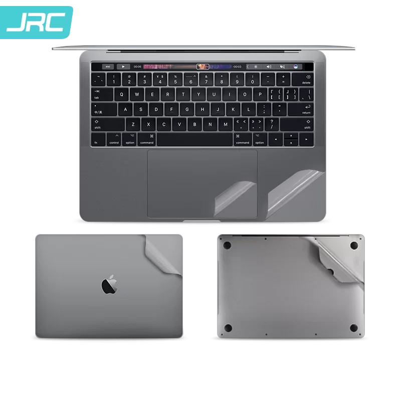 Bộ dán 5in1 cho Macbook M1 hiệu JRC chất liệu 3M tản nhiệt- Hàng chính hãng