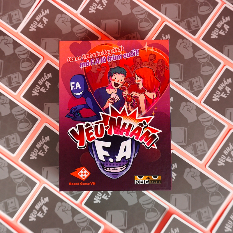 Yêu Nhầm F.A - Board game tình yêu đầu tiên mà F.A là TRÙM cuối