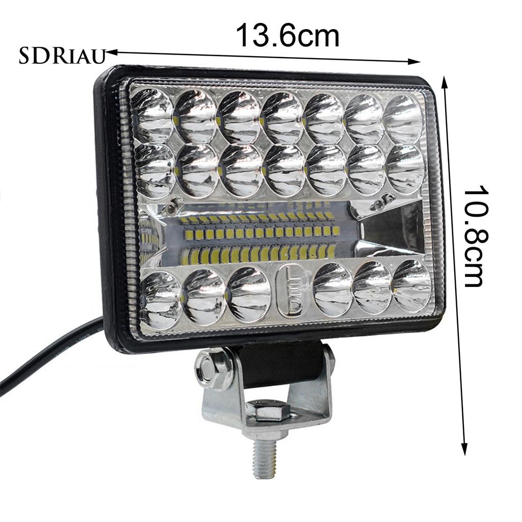 Bộ 2 Đèn Led 20 Bóng Xqcdx Cs-1243A1 4inch Chống Sốc Cho Xe Hơi